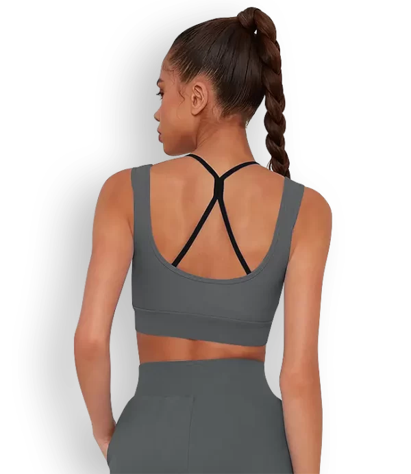 Aika.ro Bustiera sport gri Aiko