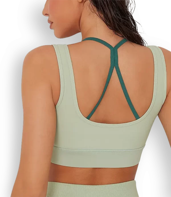 Aika.ro Bustiera sport verde Aiko