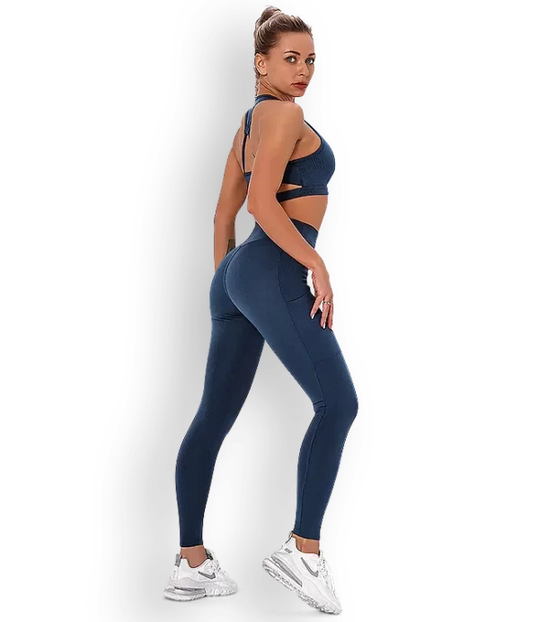 aika.ro Compleu dama albastru Chiyo