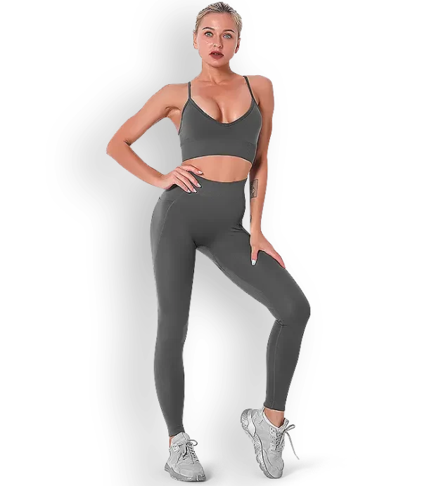 Aika.ro Compleu dama gri Eiko