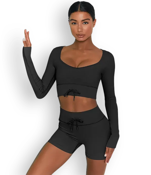 Aika.ro Compleu dama negru Akio