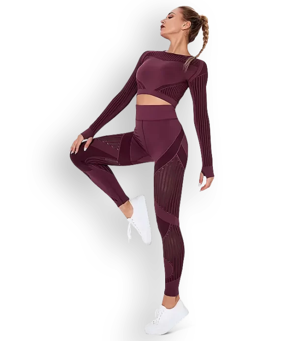 Aika.ro Compleu fitness dama visiniu Chou