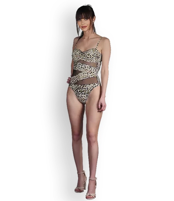 Aika.ro Costum de baie leopard Dai