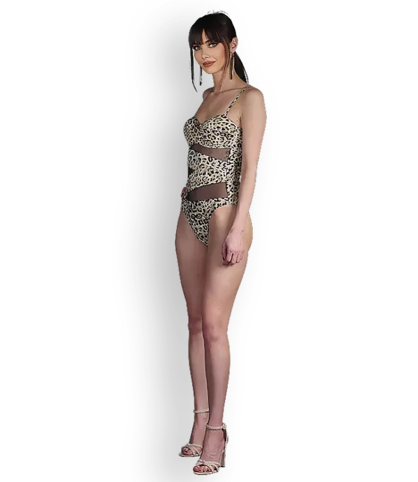 Aika.ro Costum de baie leopard Dai