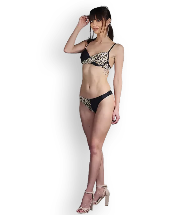 Aika.ro Costum de baie leopard Yumi