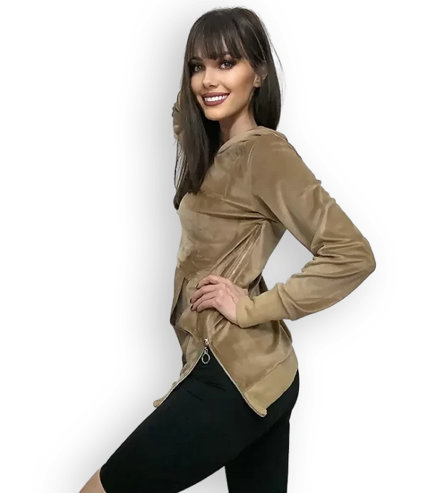 Aika.ro Hanorac dama maro Hibiki