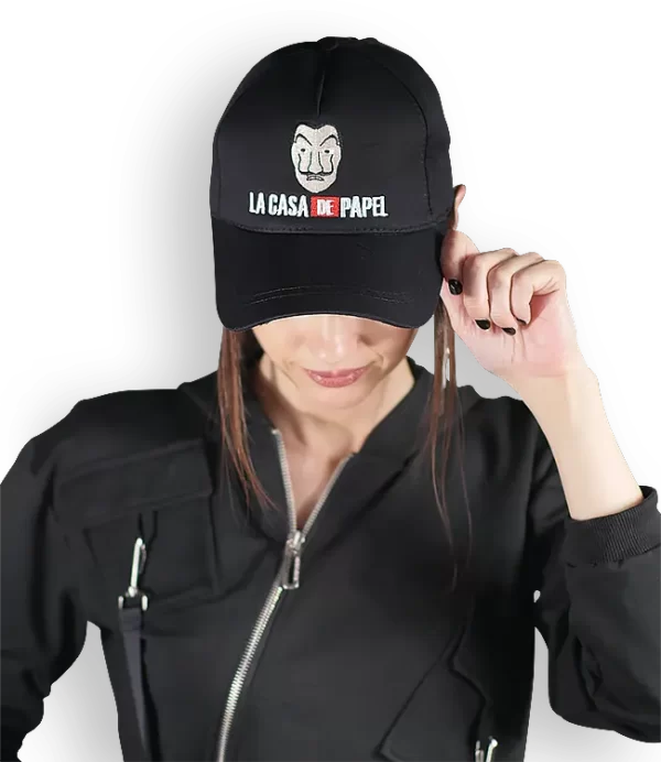 Aika.ro Sapca neagra Casa de Papel