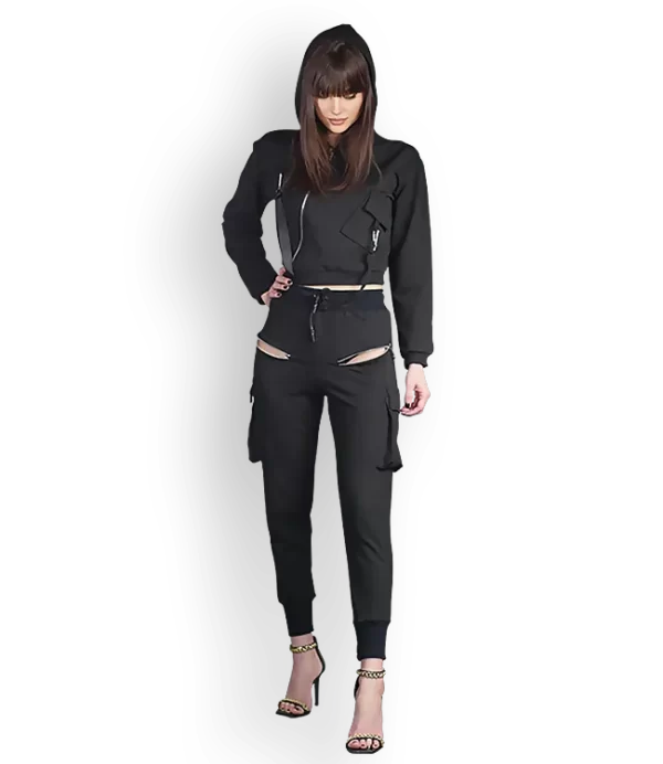 Aika.ro Trenig dama negru Harumi