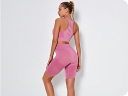 Aika.ro Compleu dama roz Daiki