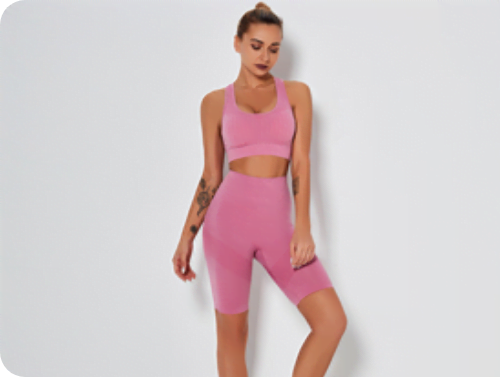 Aika.ro Compleu dama roz Daiki